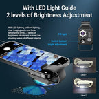 200X Magnification Microscope Lens withCPL Mobile LED Light Micro Pocket Macro - Image 4