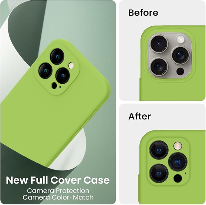 FireNova Designed for iPhone 15 Pro Max Case, Silicone Upgraded Phone Case with - Image 3
