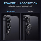 Korecase for Samsung Galaxy S25 Edge Camera Lens Protector, 9H Tempered Glass - Image 4
