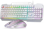 AULA Gaming Keyboard, T102 104 Keys Keyboard and Mouse Combo, USB Wired by AULA