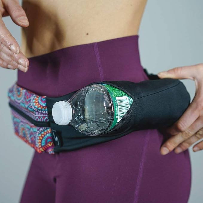 3 Pocket Adjustable Running Belt Waist Pack, Fanny Pack - Image 4