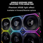 Jungle Leopard Interstellar V2 RS 120mm Case Fan Infinity Mirror Module - Image 2