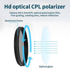 67mm Clip-on CPL Phone Camera Lens Filter, Polarized Camera Lens CPL Filter - Image 5