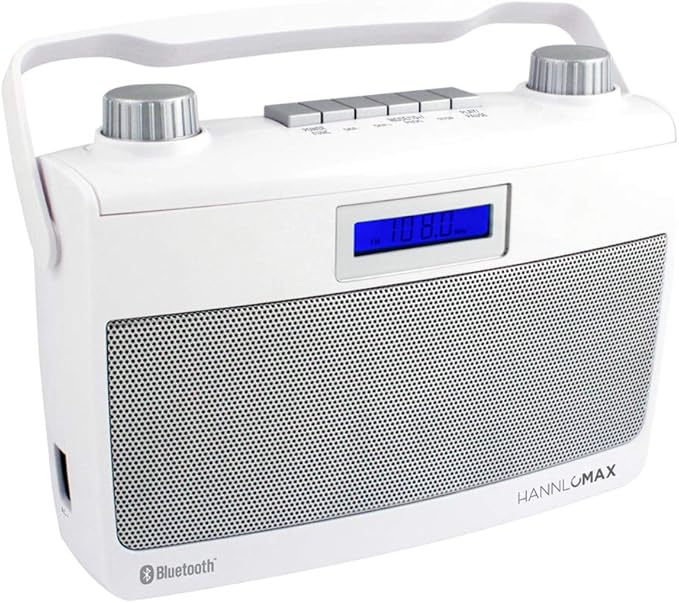 HANNLOMAX HX-500R Portable AM/FM Radio, USB Port by HANNLOMAX