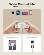 Extended Tablet Floor Stand, 360 Rotating Adjustable iPad Floor Holder - Image 5
