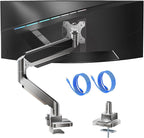 WALI Ultrawide Monitor Arm for 13 to 49 Inch Heavy Duty Curved Screens by WALI