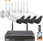 WEILAILIFE 【2-Way Audio & Dual Antenna Enhanced】 90ft Night Vision Outdoor by WEILAILIFE