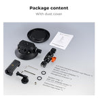 K&F CONCEPT 4.5" Suction Cup Camera Mount - Image 8