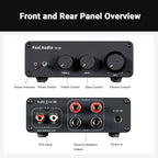 Fosi Audio TB10D 2 Channel Stereo Amplifier, Class D Mini Power Integrated - Image 4