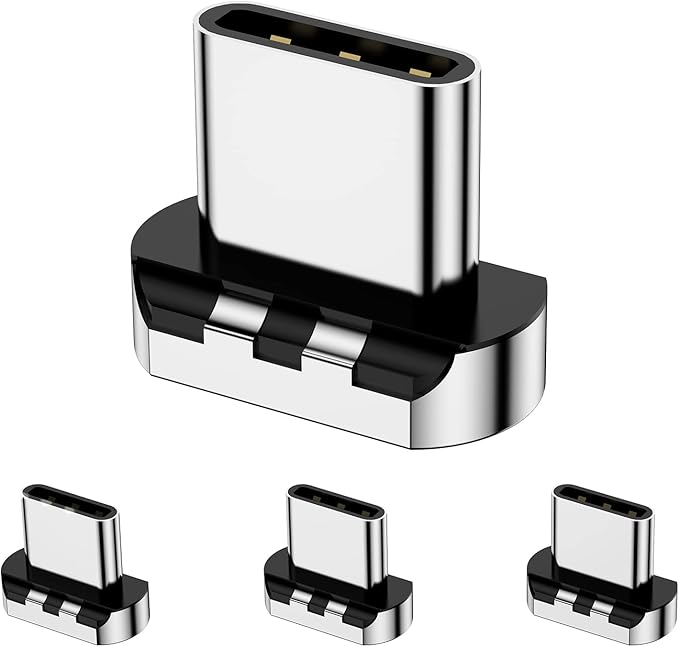 Magnetic Connector Tips Head for USB-C Android Devices, only Compatible 5A by CNaKdDG