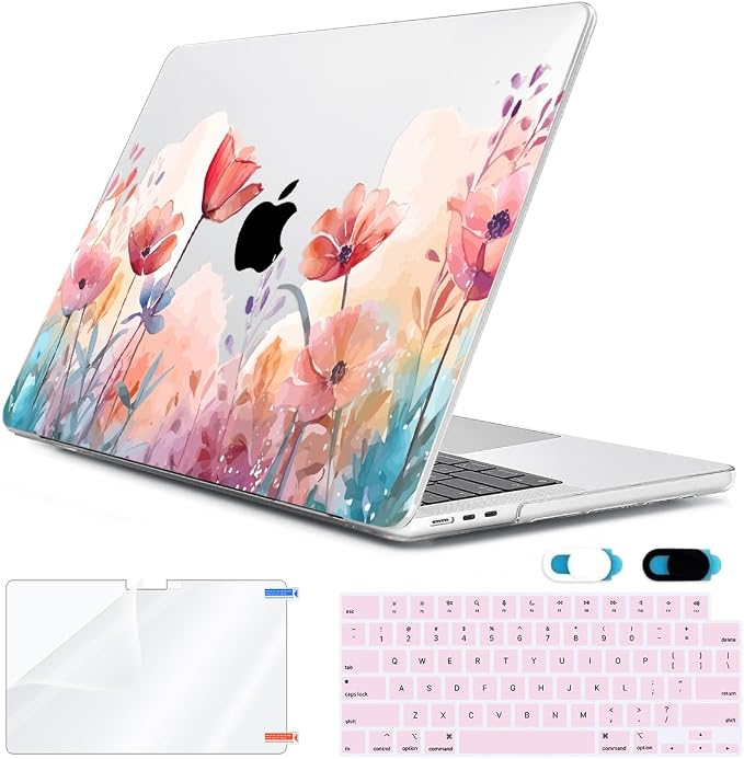 Compatible with MacBook Air 13.6 inch Case 2025 2024 2023 2022 Release M4 A3240 by HOHAIYOO