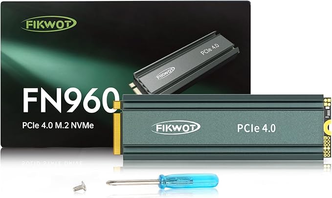 FN960 4TB M.2 2280 PCIe Gen4 x4 NVMe 1.4 Internal Solid State Drive by Fikwot