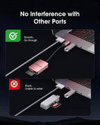 FORIDA SD Card Reader, 2 in 1 Micro SD Card Reader USB C 3.0 High Speed Dual - Image 8