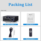WOOPKER AK45 Pro Amplifier Home Audio Stereo Receivers - Image 7