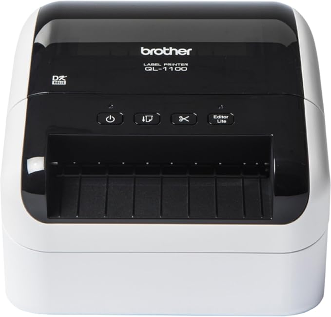 Brother QL-1100 Wide Format, Postage and Barcode Professional Thermal - Image 6