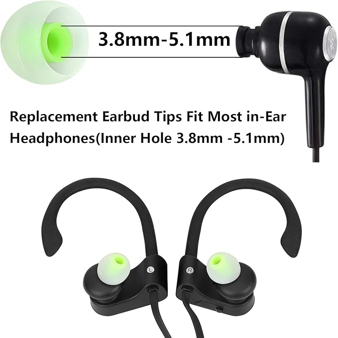 Earbud Replacement Tips Silicone Earbud Tips Earbud Covers Fit - Image 3