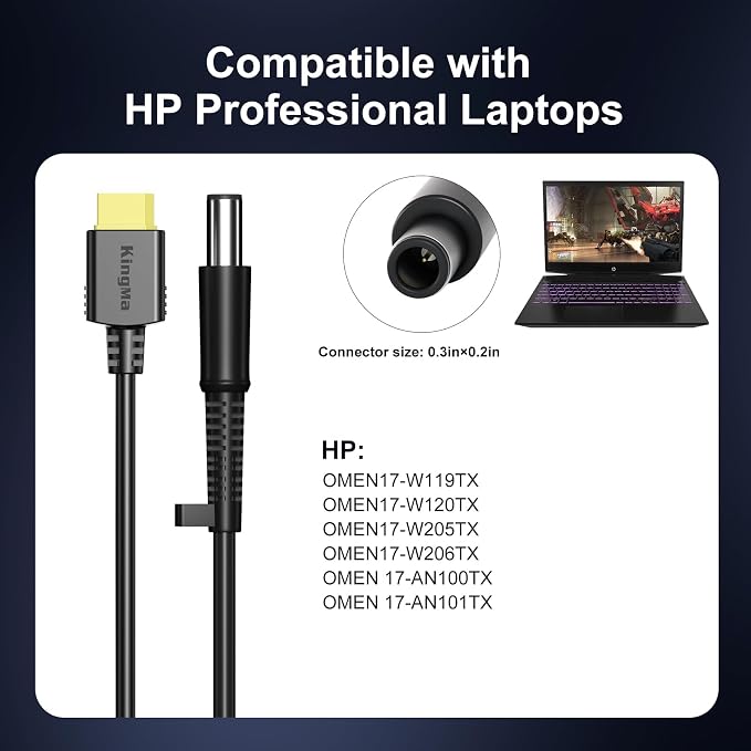 330W HP OMEN GaN Laptop Charger - Image 5