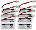 Kruta BT162342 BT262342 Cordless Phone Batteries Compatible by Kruta