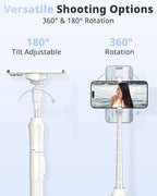 UBeesize 62'' Magnetic Selfie Stick Phone Tripod - Image 4