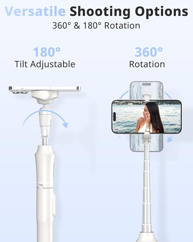 UBeesize 62'' Magnetic Selfie Stick Phone Tripod - Image 4