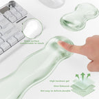 Gel Keyboard and Mouse Wrist Rest, Cute Wrist Support and Arm Support Keyboard - Image 3