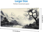 Gaming Mouse Pad Desk Pad, Extended Big Mouse Pad, 31.5x11.8 Inch Long Computer - Image 2