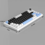 MageGee 75% Mechanical Gaming Keyboard, Compact Blue Backlit Wired Gaming - Image 8
