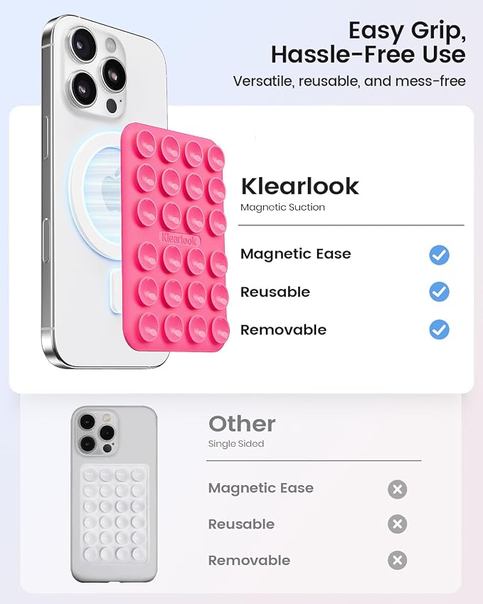 Klearlook Magnetic Suction Phone Mount - Image 3