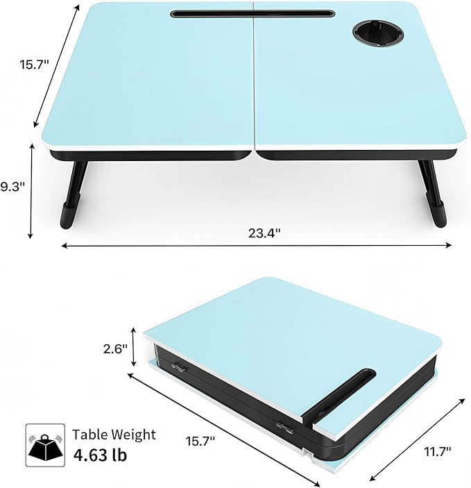 BUYIFY Foldable Laptop Bed Desk - Image 2