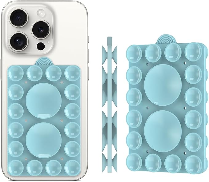 Silicone Suction Phone Holder Mount, Silicon Adhesive Phone Accessory - Image 2