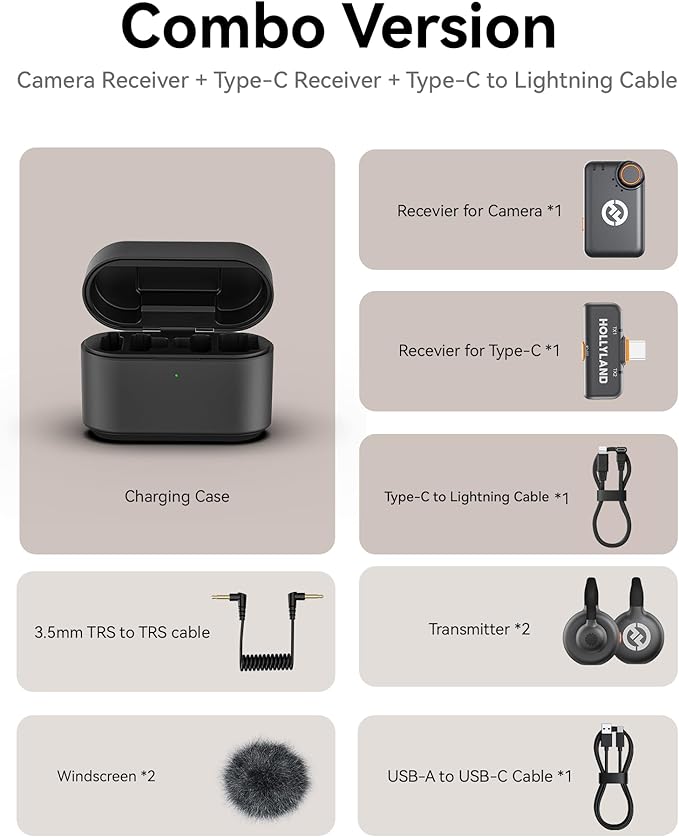 Hollyland Lark M2S Combo Wireless Microphone - Image 9