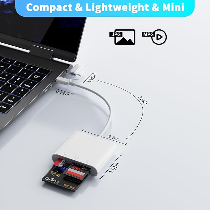 Lightning and USB C SD Card Reader - Image 7