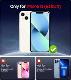 Magnetic for iPhone 13 Case Slim Soft Silicone Bumper Shockproof Metallic - Image 2