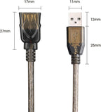 LDKCOK USB 2.0 Type A Male to A Female Active Repeater Extension Cable 50ft - Image 3