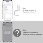 SD Card Reader for iPhone, 4 in 1 USB C and Lightning to CF/SD/MS/TF Card - Image 7