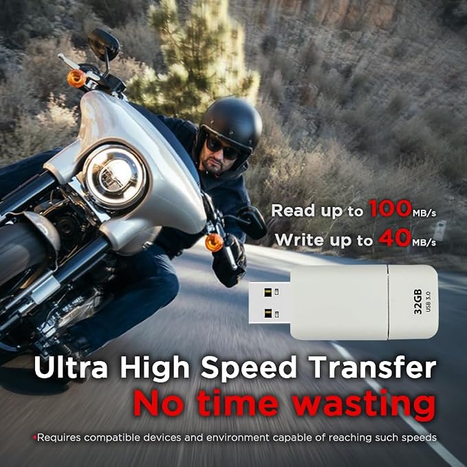 GIGASTONE 32GB Flash Drive Z60NB USB 3.2 Gen 1, Ultra Fast, Retractable Capless - Image 2