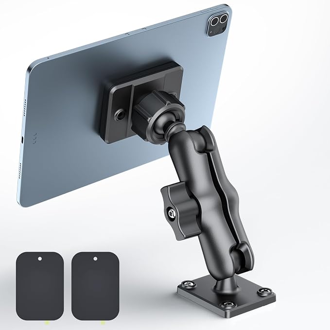 OHLPRO Magnetic Tablet Car Mount Holder, 360°Rotatable Drill Base iPad Wall by OHLPRO