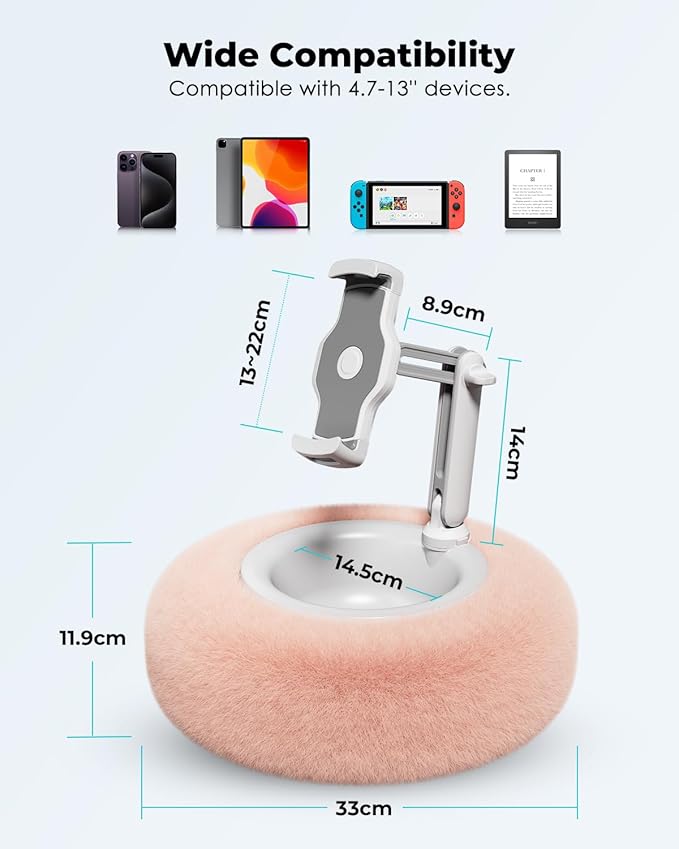 Viozon Tablet Stand Pillow, Compatible - Image 3