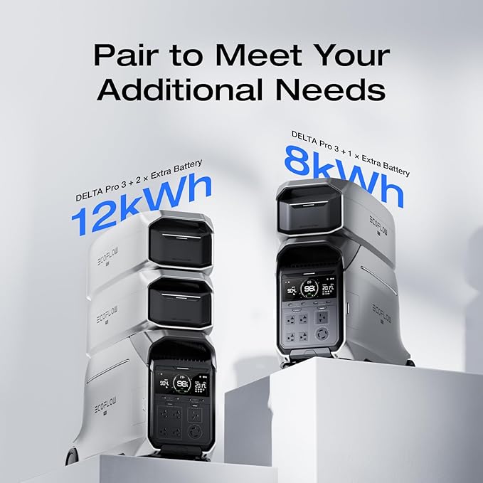 EF ECOFLOW 12kWh Portable Power Station: DELTA Pro 3 - Image 2