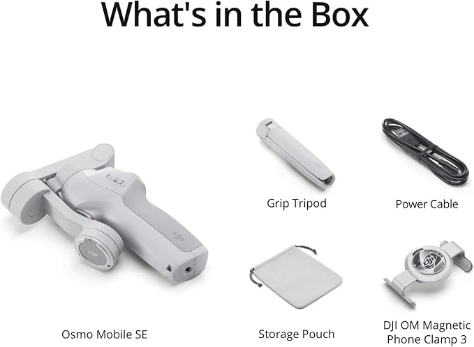 DJI Osmo Mobile SE, 3-Axis Phone Gimbal - Image 7