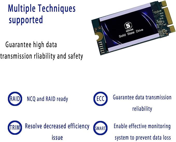 SSD SATA M.2 2242 500GB Shark Speed Ngff Internal Solid State Drive High - Image 5