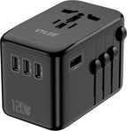 120W Universal Travel Adapter, GaN III International Power Adapter, 4 USB-C 1 - Image 9