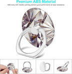 Bonoma Finger Ring Stand, 3 Pack Bling 360 Degree Rotation Phone Ring Stand - Image 2