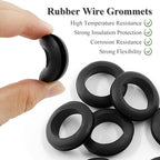 12 Pcs Rubber Grommets, 1-3/8" Inside Diameter 1-1/2" Drill Hole Rubber Wire - Image 3
