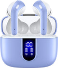 TAGRY Bluetooth Headphones True Wireless Earbuds 60H Playback LED Power Display by TAGRY
