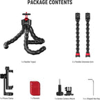 NEEWER T91 Flexible Tripod for iPhone Mini Cellphone Tripod Stand for Vlog - Image 8