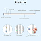 Stylus Pen for iPad, 2 in 1 Active and Capacitive Apple Pen, Fast Charge for - Image 7