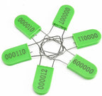 500PCS Plastic Padlock Security Seals Metal Wire Padlocks Electric Meter - Image 7
