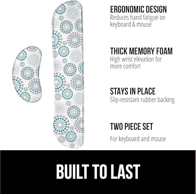 GORILLA GRIP Silky Gel Memory Foam Wrist Rest - Image 2