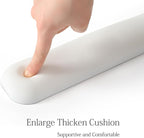 UnivoColors Design-Wave Keyboard Wrist Rest, Artificial Sheepskin+Memory - Image 3